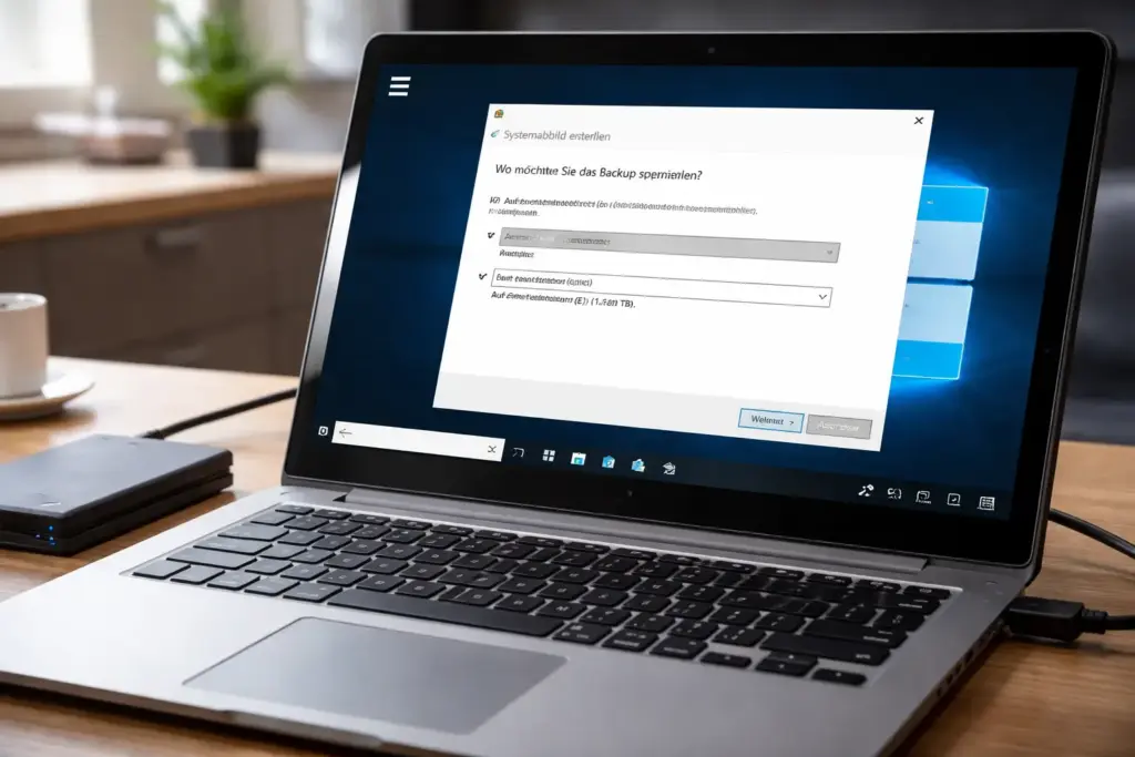 Systemabbild erstellen Windows 10