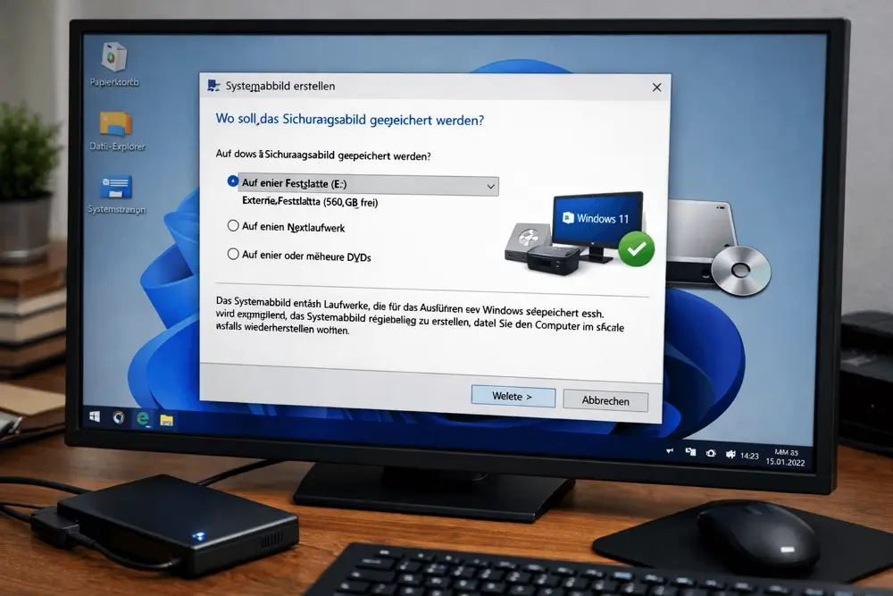 Systemabbild erstellen Windows 11 1