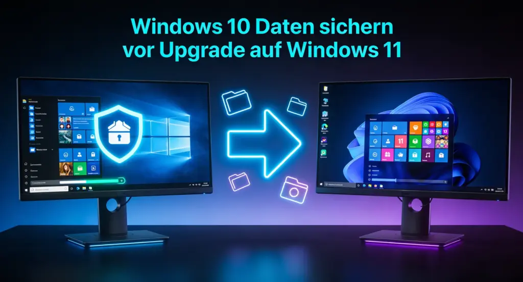 Windows 10 Upgrade auf Windows 11 Windows 10 Daten sichern vor Upgrade auf Windows 11