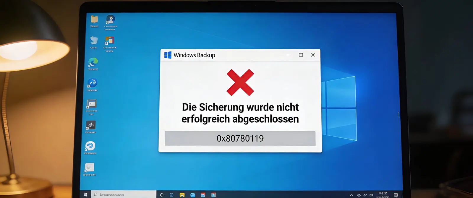 Windows Sicherung schlägt fehl