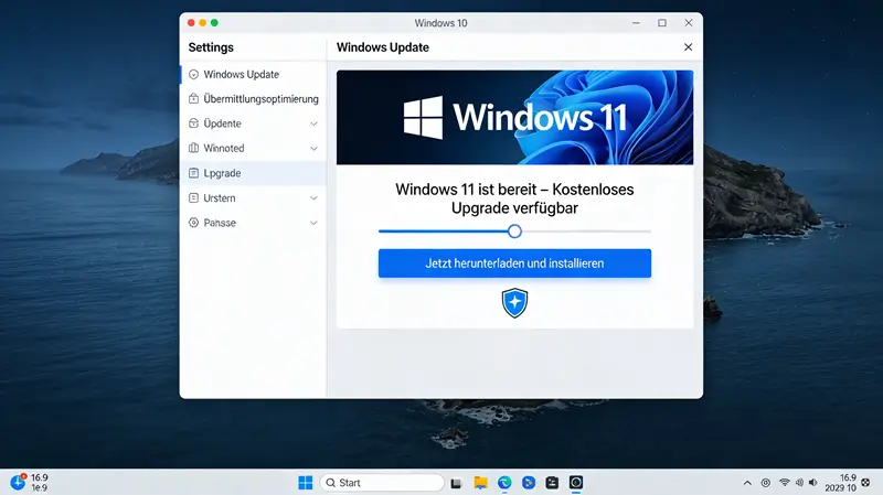 Windows Update Einstellungen mit verfuegbarem Windows 11 Upgrade Windows Update Einstellungen mit verfügbarem Windows 11 Upgrade